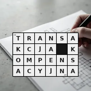 Hasło krzyżówkowe wymiana towarów lub usług pomiędzy dwiema stronami transakcji bez udziału dewiz - transakcja kompensacyjna – rozwiązanie, synonimy, podpowiedzi i definicje krzyżówkowe